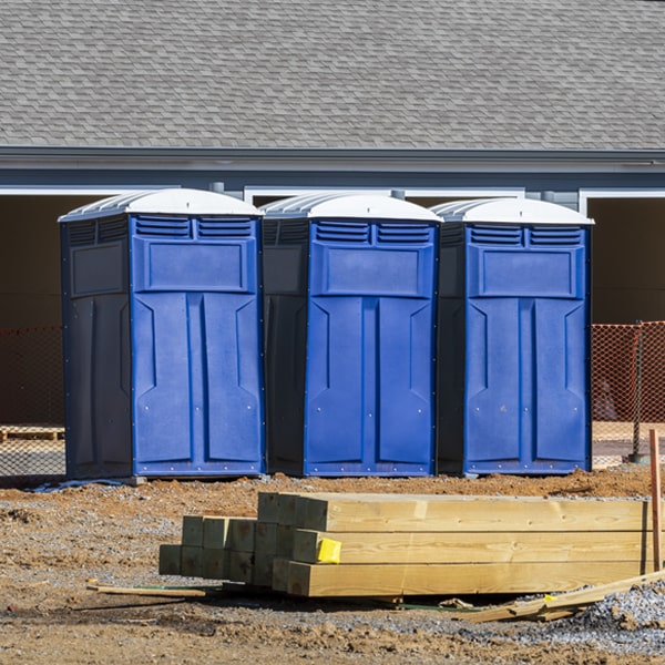 how do you ensure the porta potties are secure and safe from vandalism during an event in Nellis WV